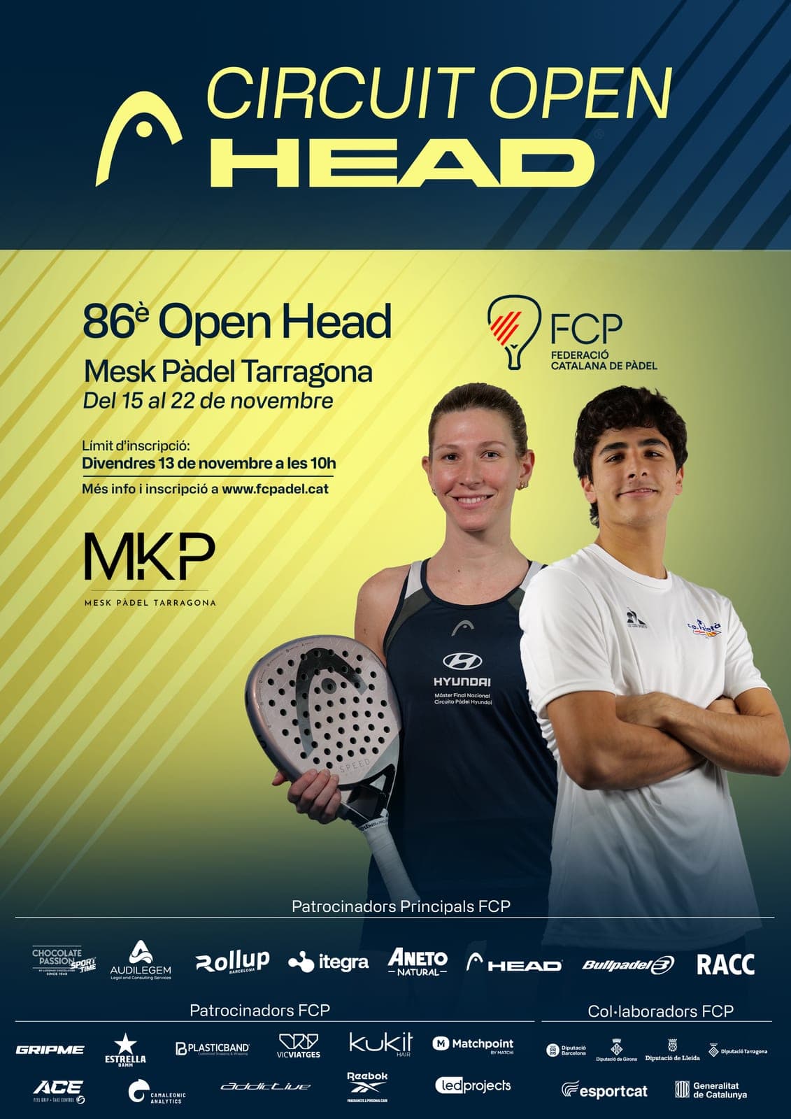 Open Head Mesk Pàdel Tarragona