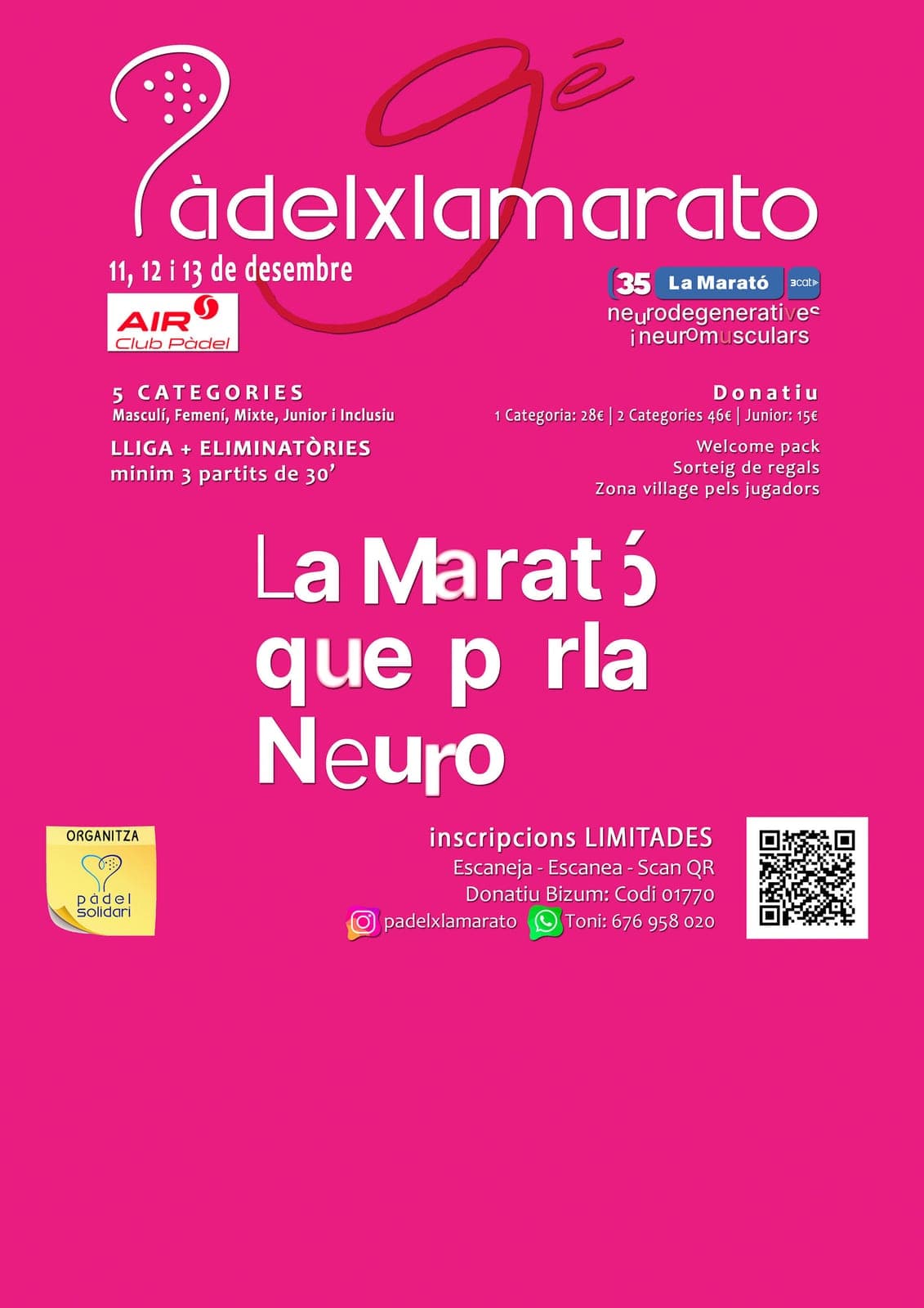 9è Torneig Padelxlamarato