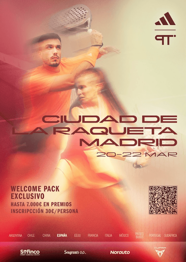 CIUDAD DE LA RAQUETA (MADRID, ESPAÑA) Adidas padel tour