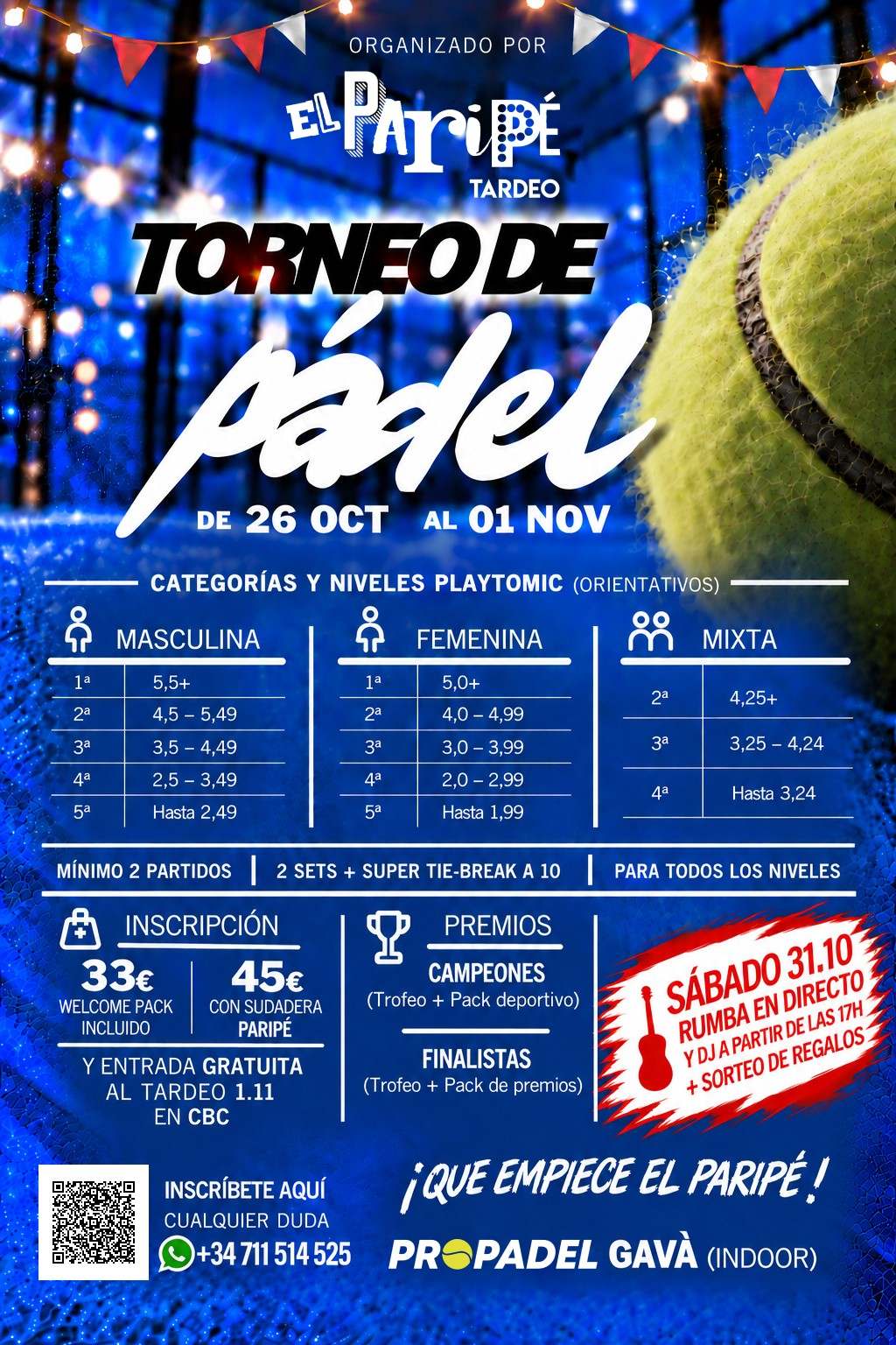 1er Torneo El Paripé