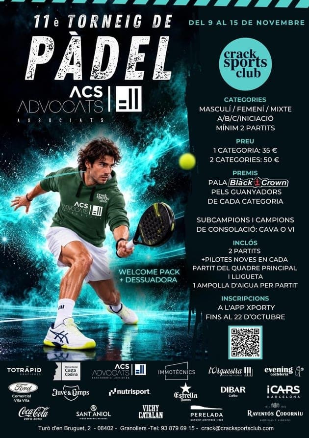 11è Torneig ACS Advocats – Crack Sports