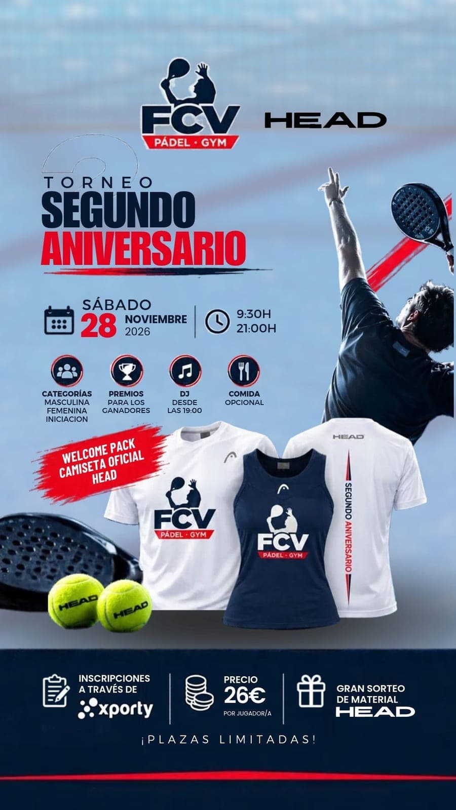 Torneo 2ª Aniversario FCV Padel